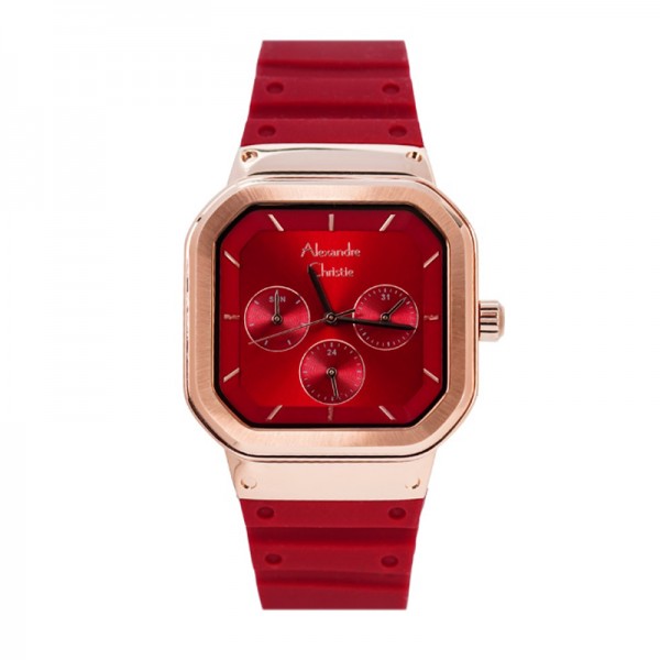 Alexandre Christie AC 2811 Rosegold Red Steel SSBFRRGRE